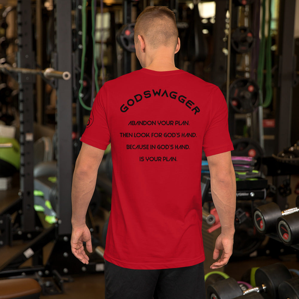 Abandon Your Plan (Multi-Color) Unisex t-shirt