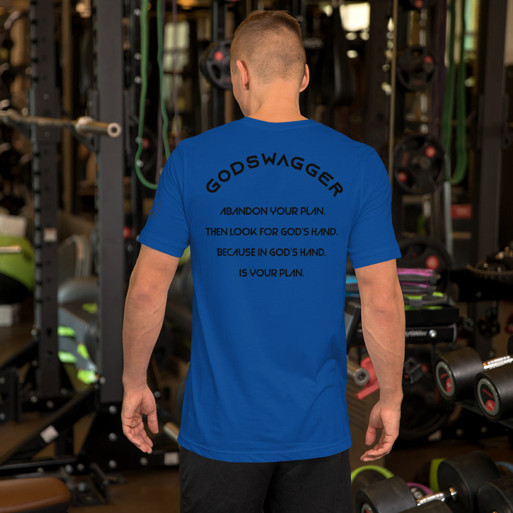 Abandon Your Plan (Multi-Color) Unisex t-shirt